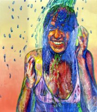 Rainbow shower